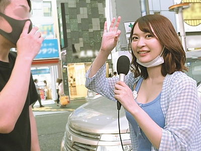 【梓ヒカリ】巨乳な超人気女優♪　渋谷で素人を誘い出して、いきなりHなことをサービスしまくる